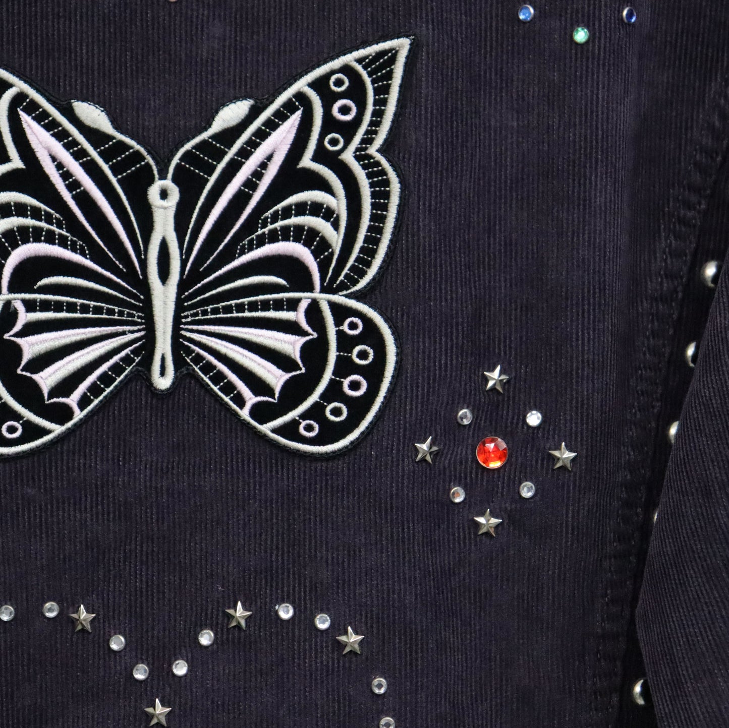 Needles:Studded Jean Jacket - 14W Corduroy