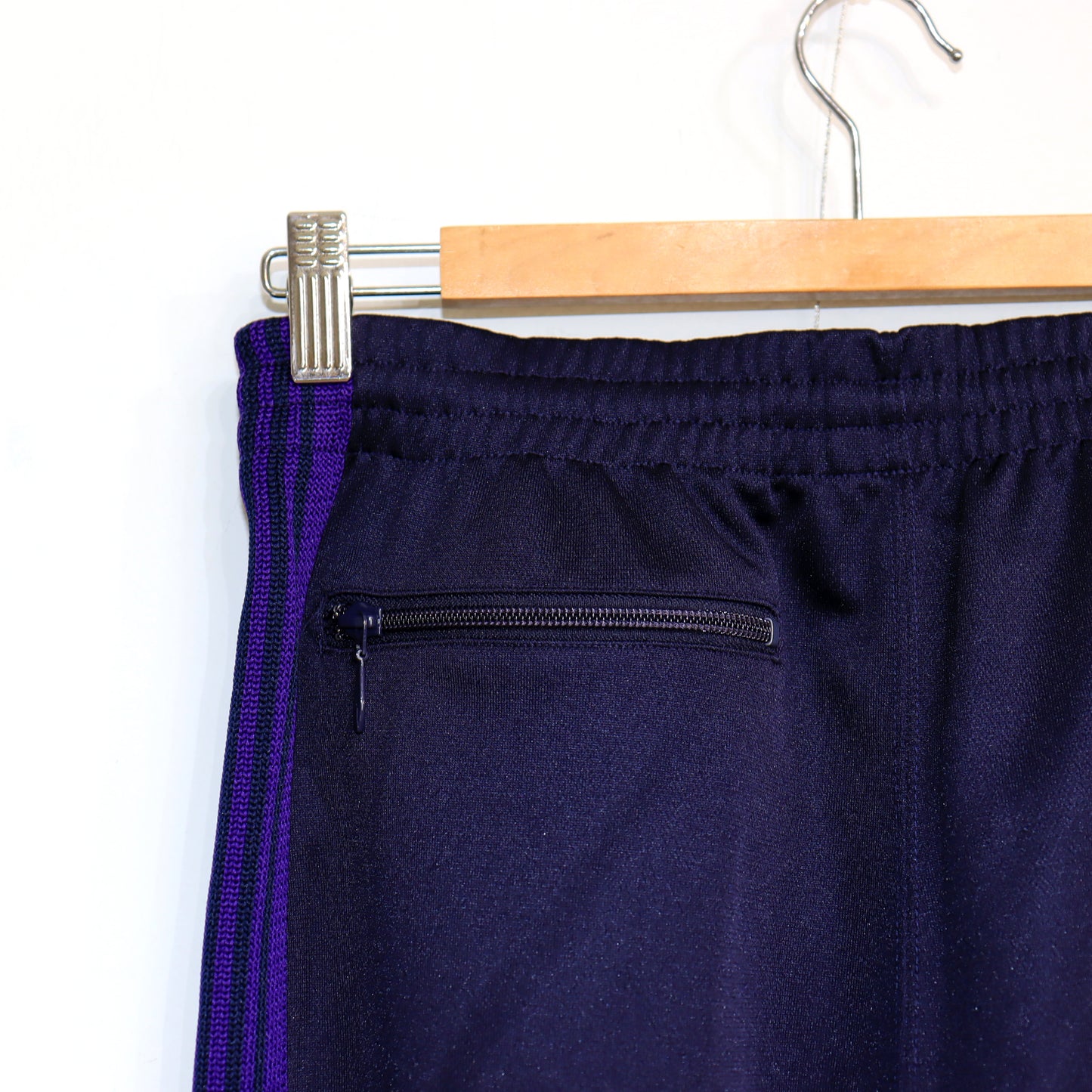Needles:TRACK PANT - POLY SMOOTH 【Navy】