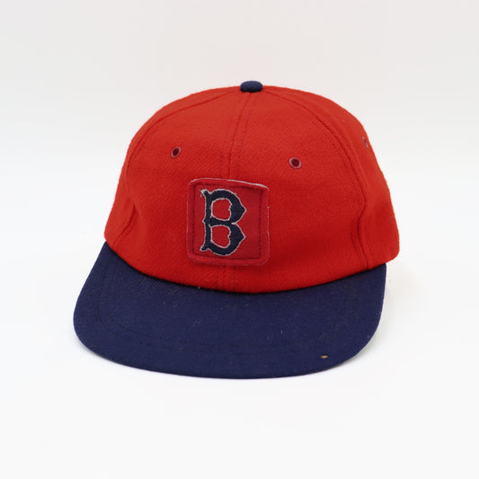 used : 1960s NOS Bos Red Sox 2-Tone Cap (F)