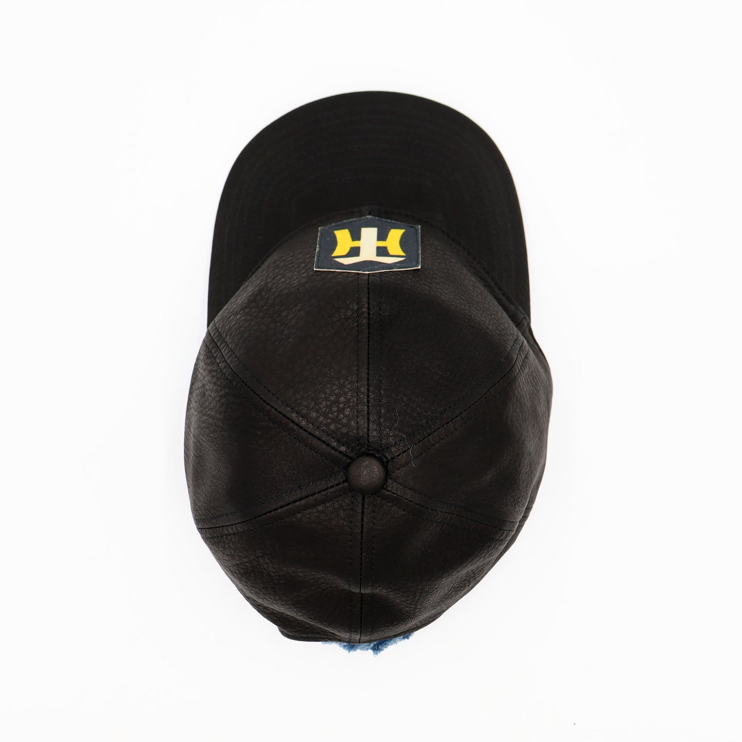 INF×TAMA SP: Deerskin Patch Cap - Black (#1~#5)