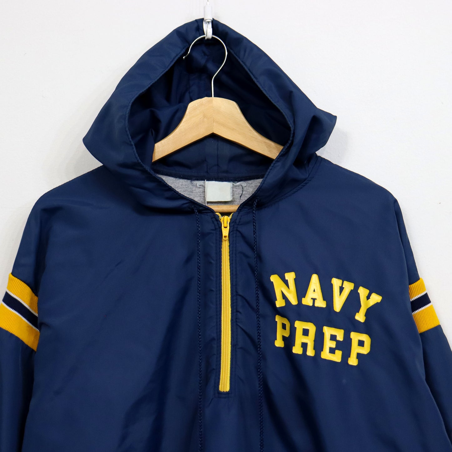 used :  U.S. NAVY Prep Half-Zip Pullover Hoodie - #42 (F)