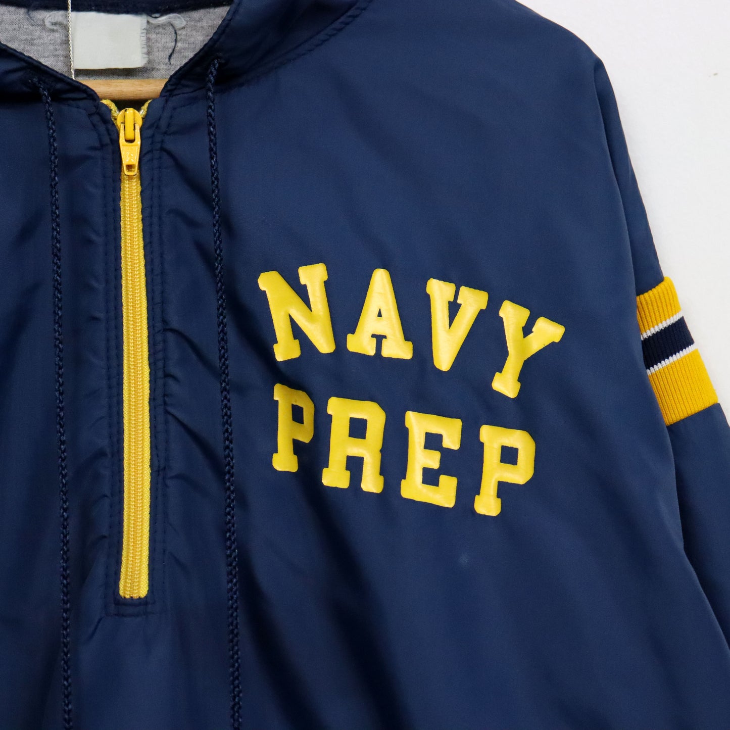 used :  U.S. NAVY Prep Half-Zip Pullover Hoodie - #42 (F)