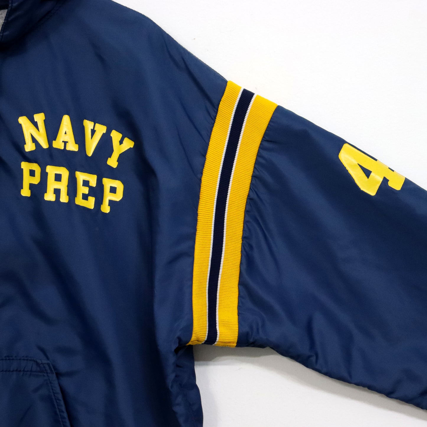 used :  U.S. NAVY Prep Half-Zip Pullover Hoodie - #42 (F)