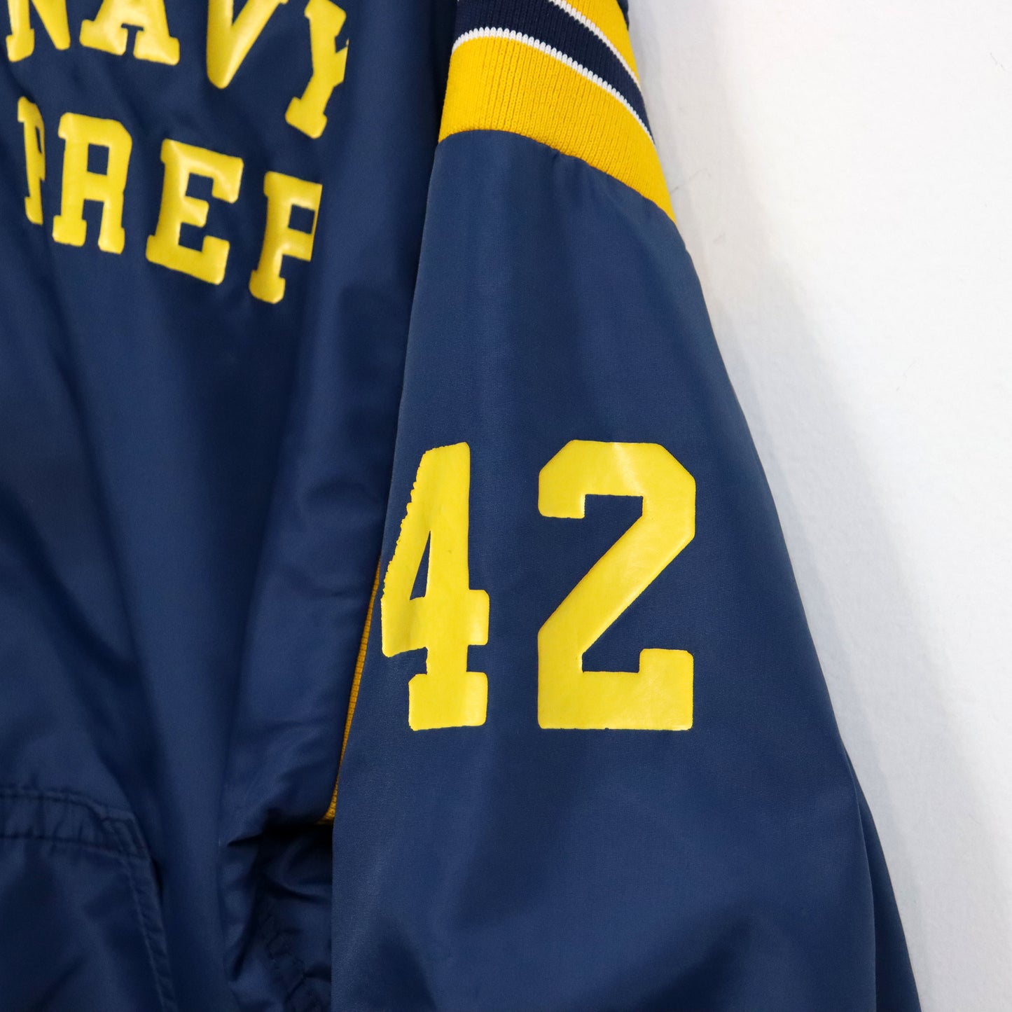 used :  U.S. NAVY Prep Half-Zip Pullover Hoodie - #42 (F)