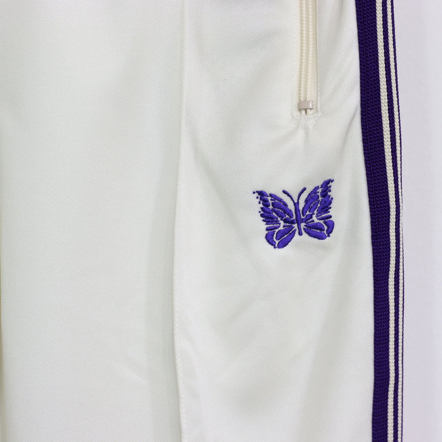 Needles:Track Pant - Poly Smooth 【White】