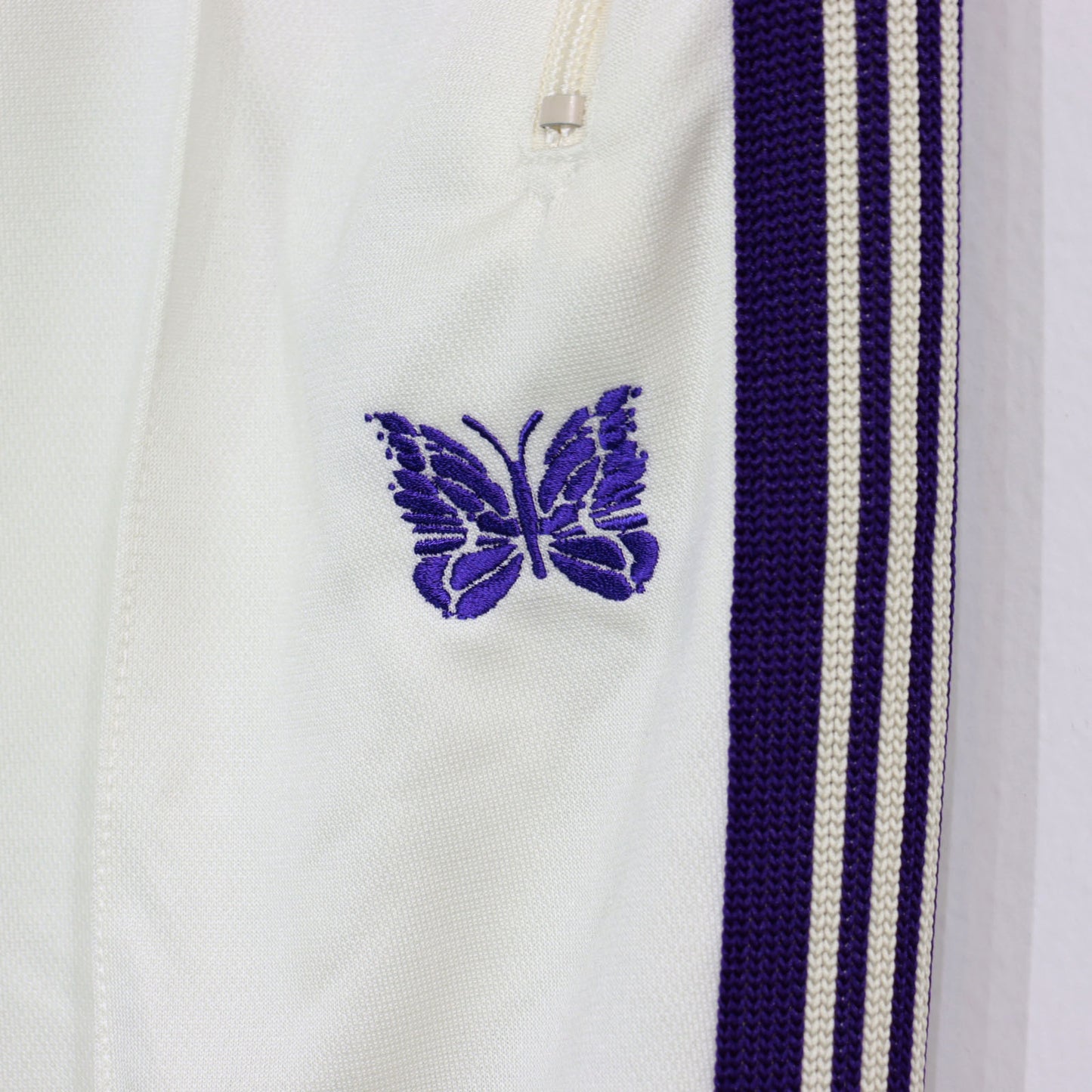 Needles:Track Pant - Poly Smooth 【White】