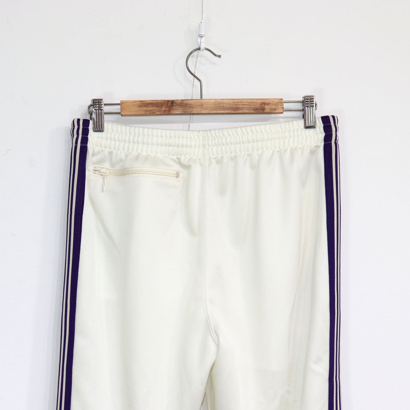 Needles:Track Pant - Poly Smooth 【White】