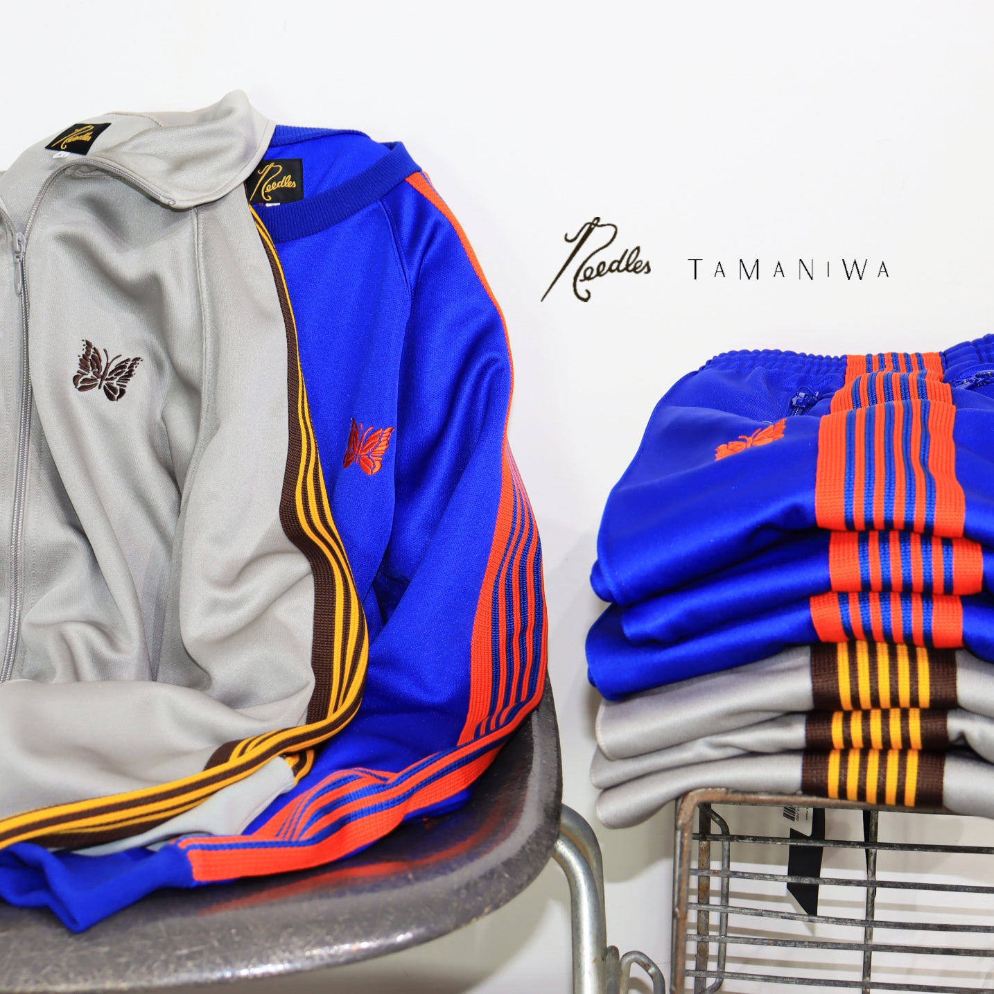 NDLS TAMA SP : Track Jacket - Poly Smooth - Gray