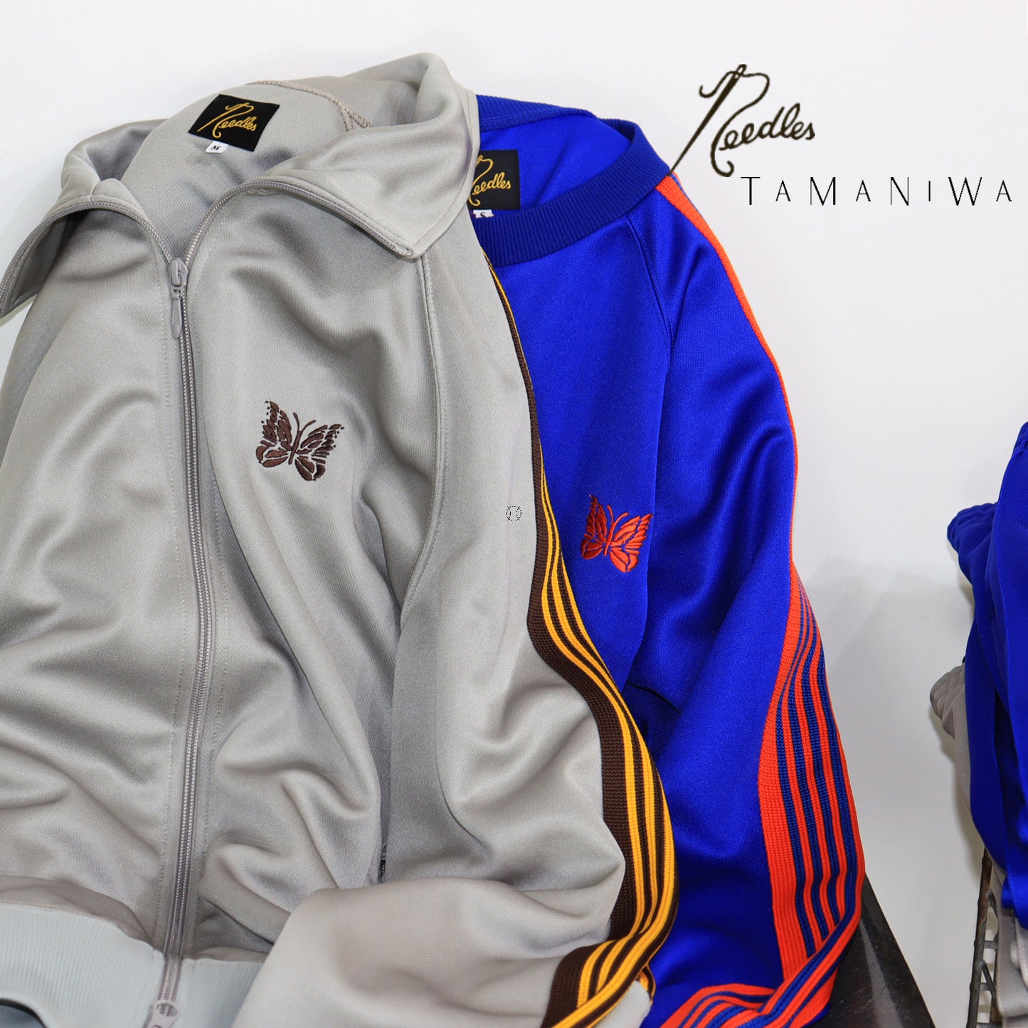 NDLS TAMA SP : Track Jacket - Poly Smooth - Gray