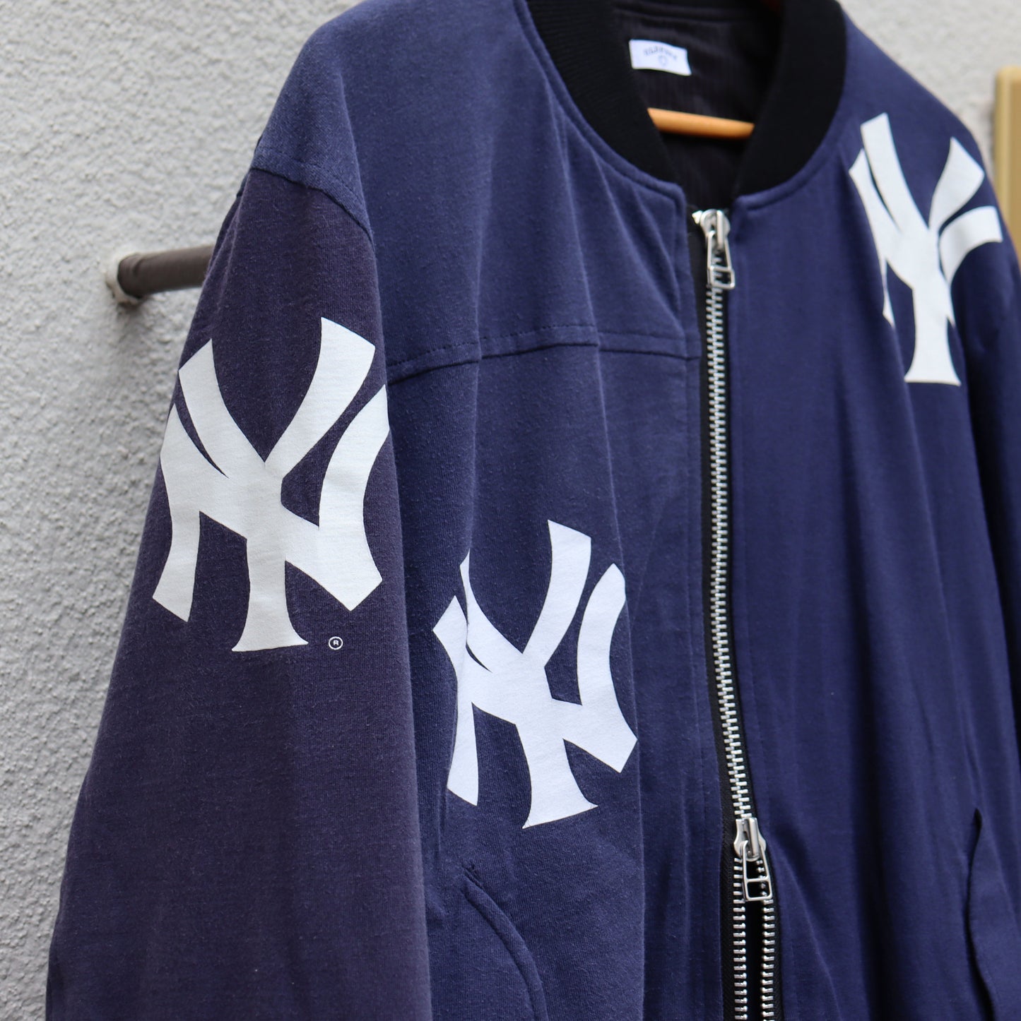 OLD PARK :  Flight Jacket Tee - Yankees