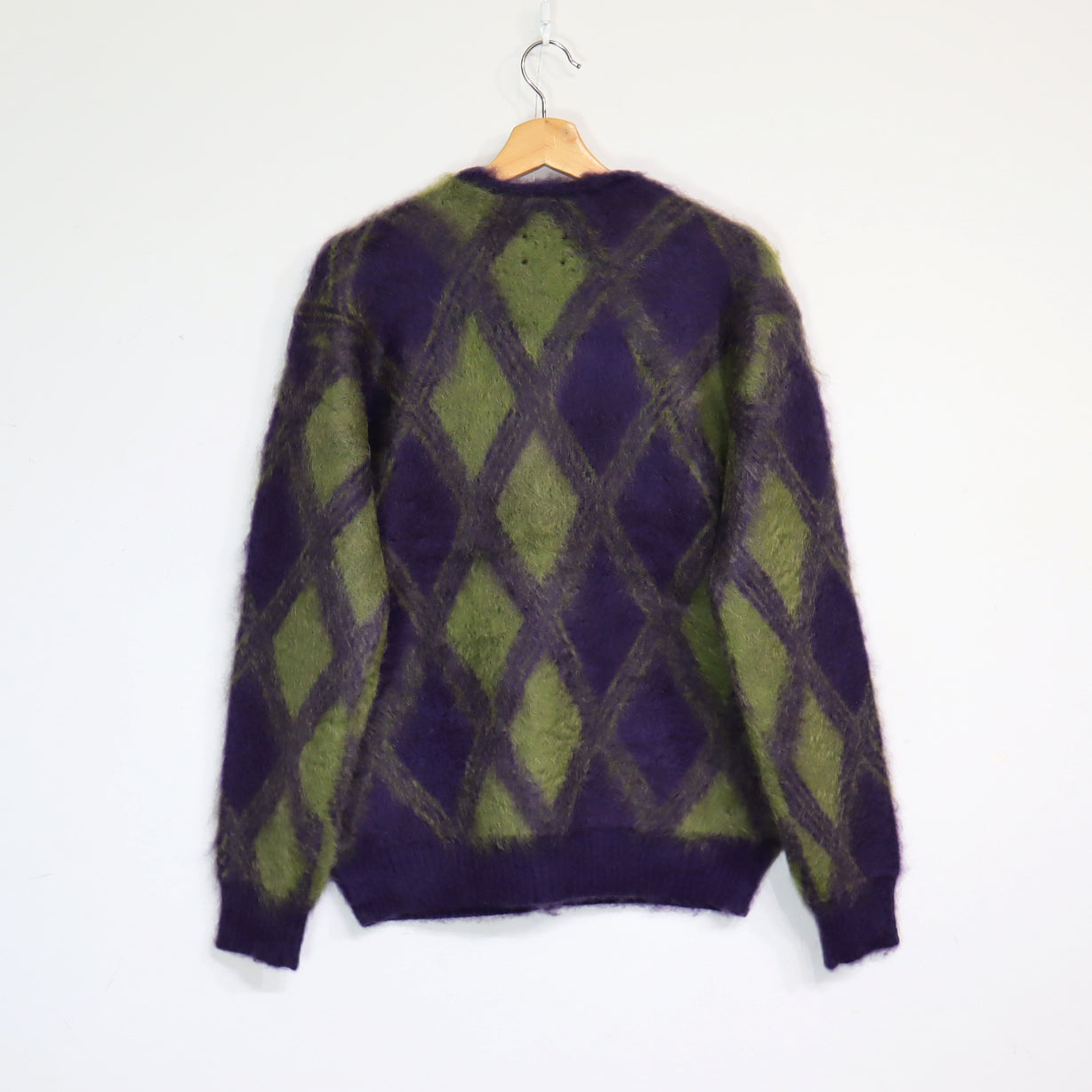 Needles:MOHAIR CARDIGAN -【Argyle】