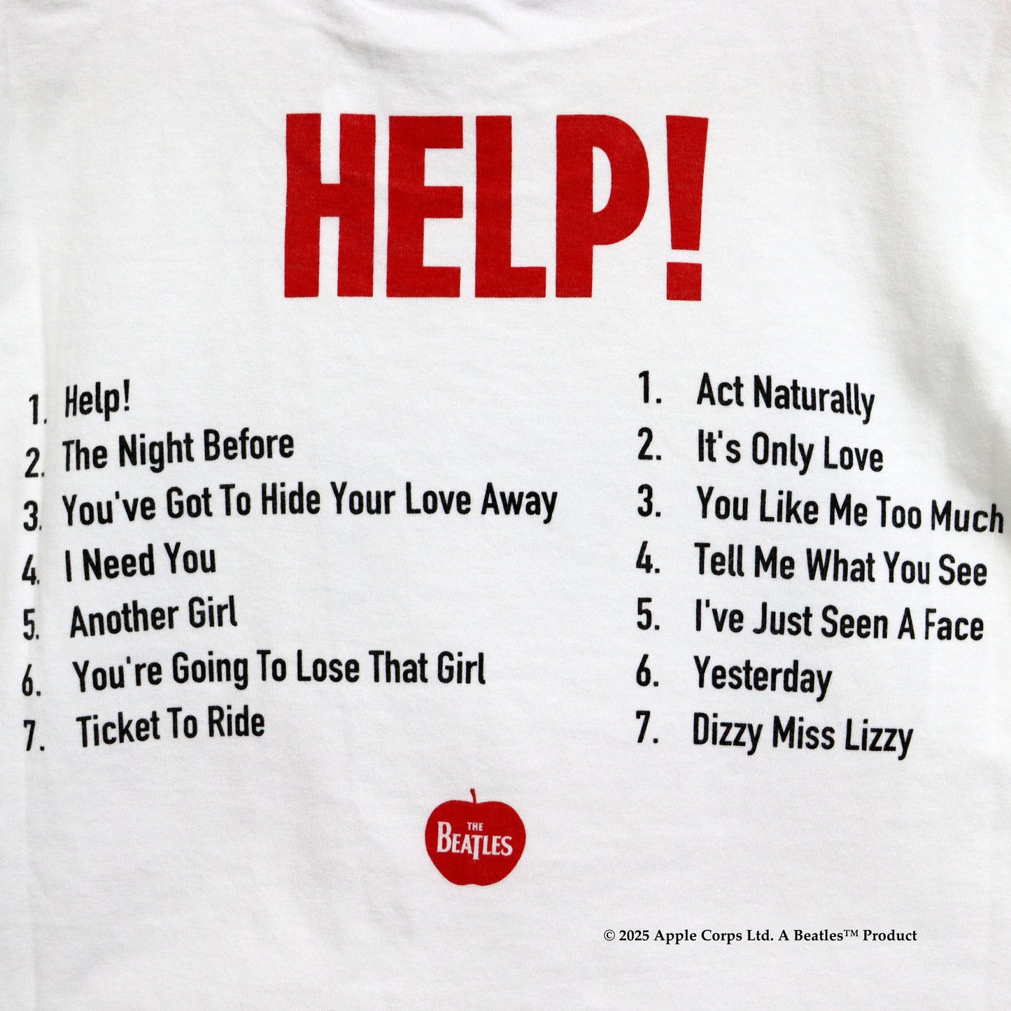 GOOD ROCK SPEED: THE BEATLES HELP S/S TEE