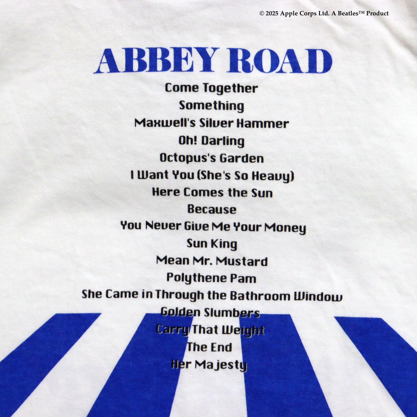 GOOD ROCK SPEED: THE BEATLES ABBEY ROAD S/S TEE