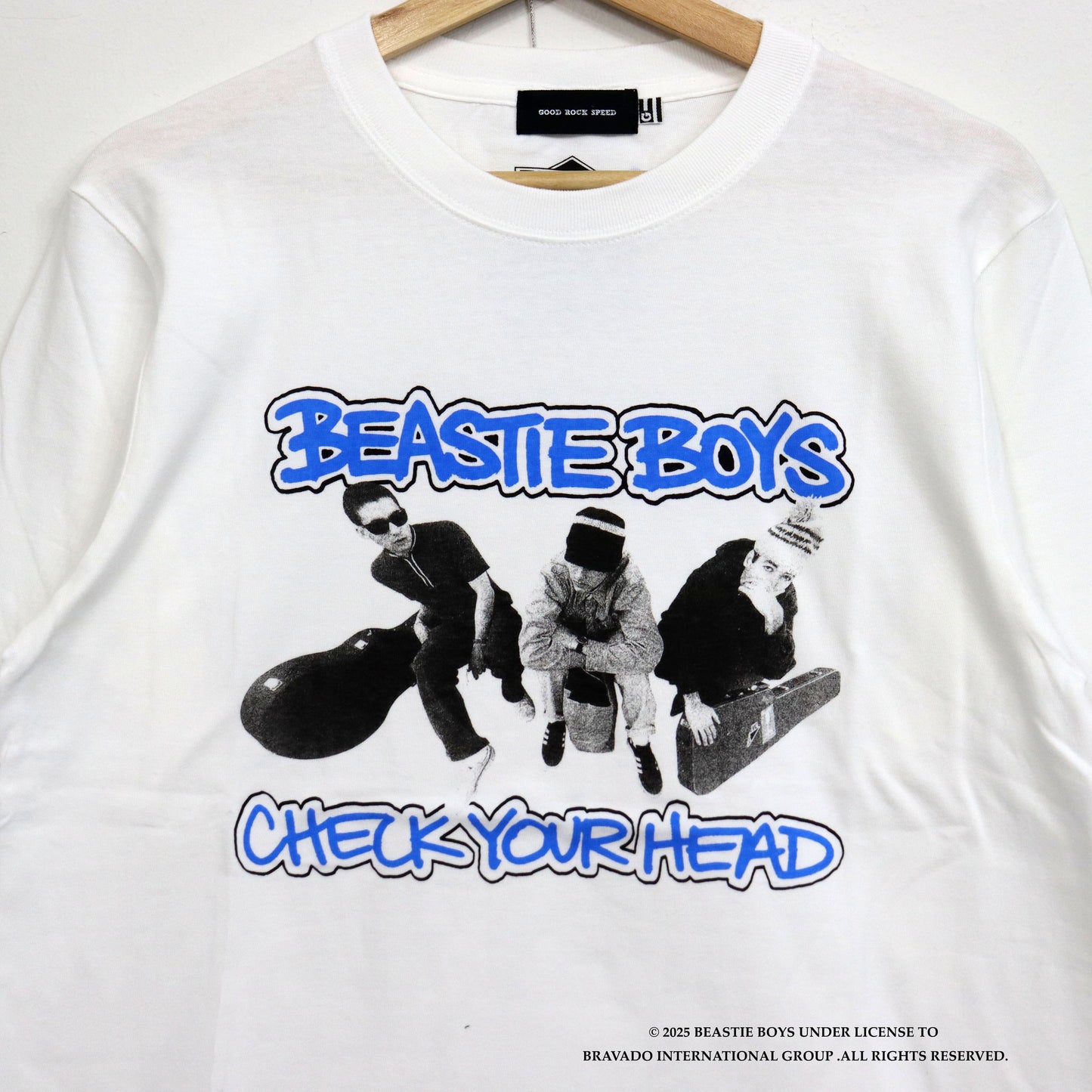 GOOD ROCK SPEED: BEASTIE BOYS | CHECKYOUR HEAD L/S TEE