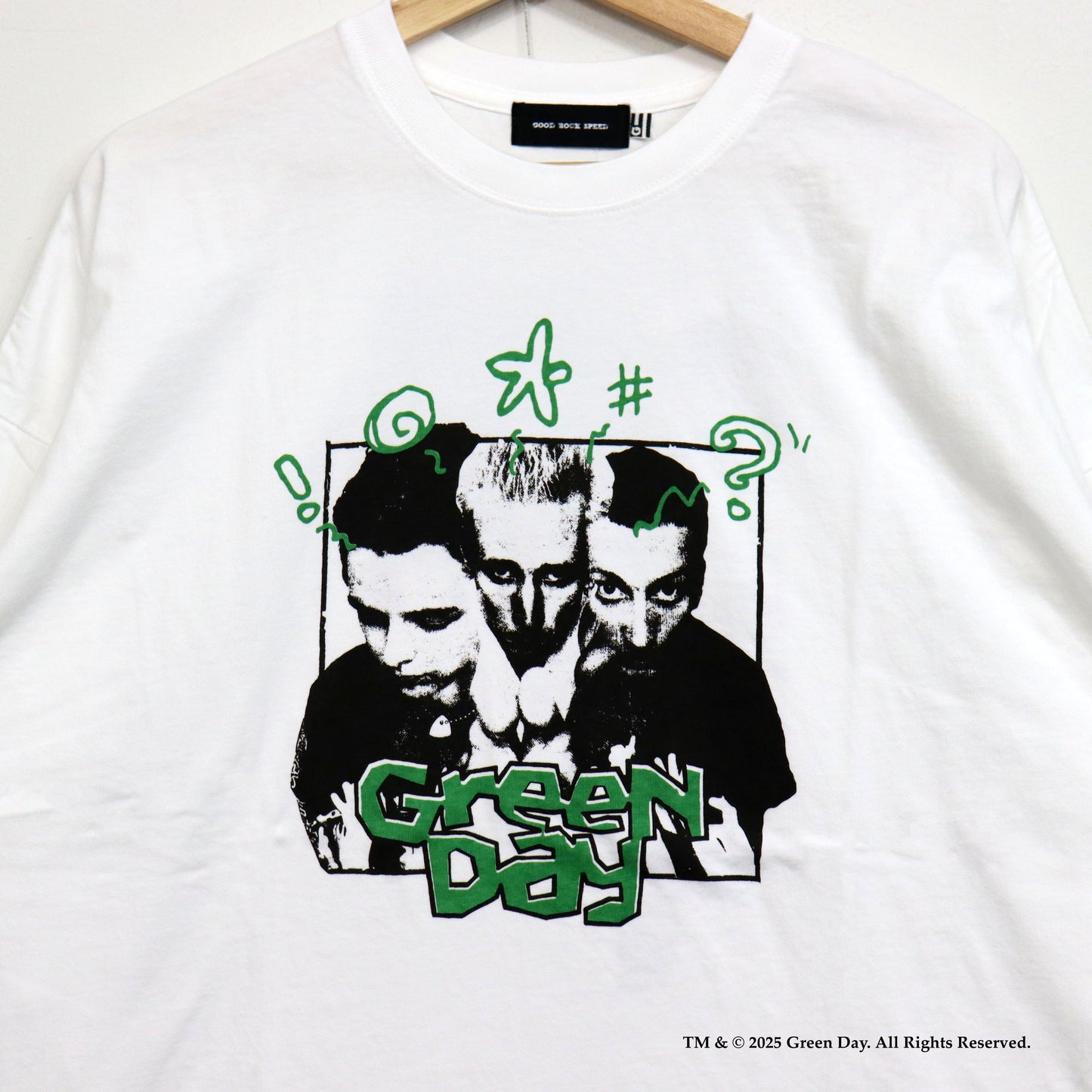 GOOD ROCK SPEED: GREEN DAY BIG L/S TEE