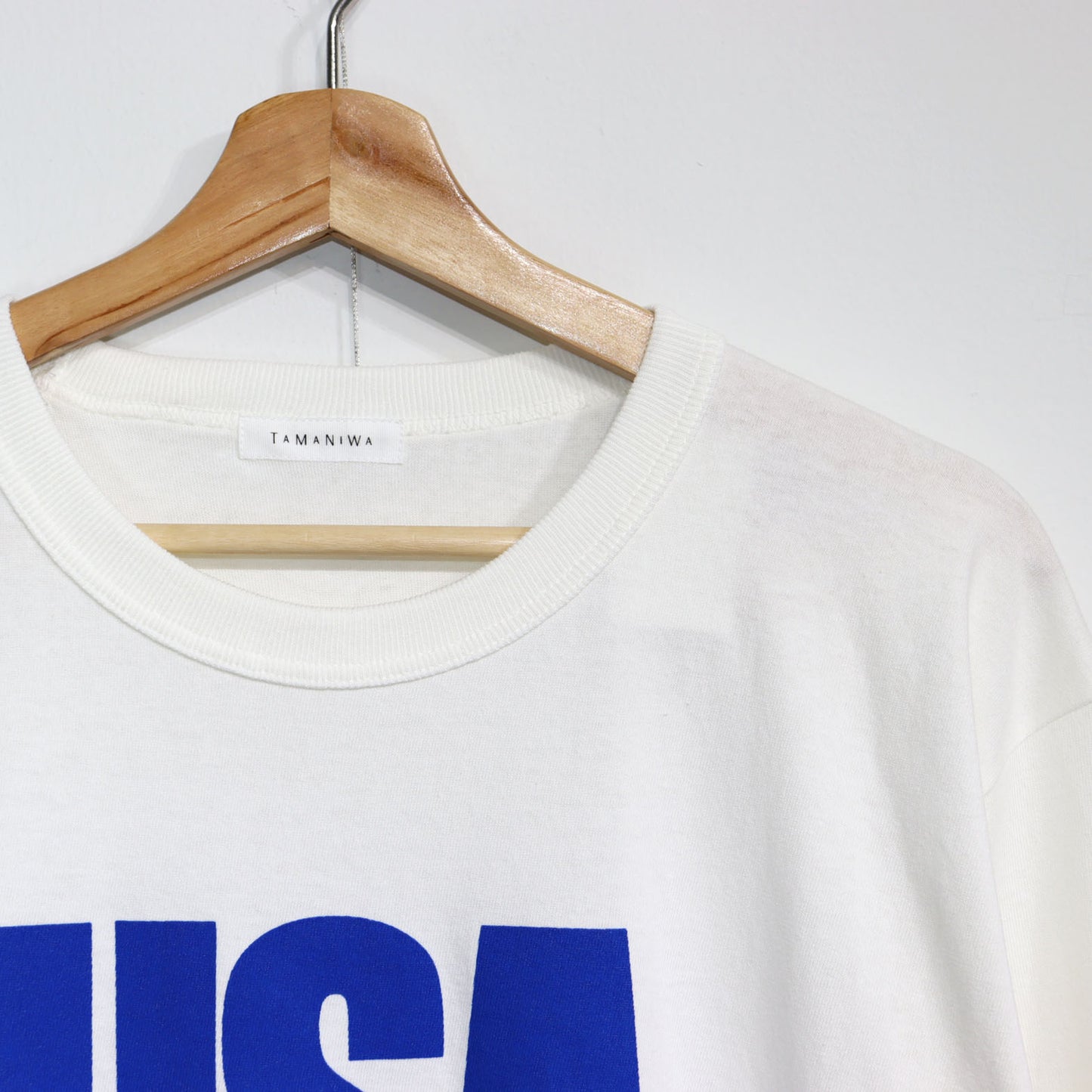 TAMANIWA:TMNW-112 USA TAMA2WA BB TEE - WHITE
