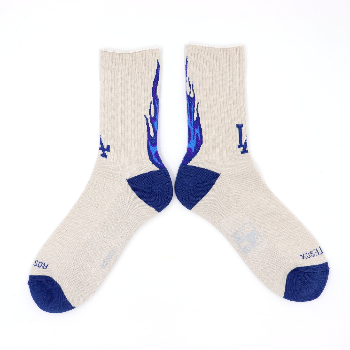 MLB×ROSTER SOX :MLB-192 MLB FIRE SOCKS