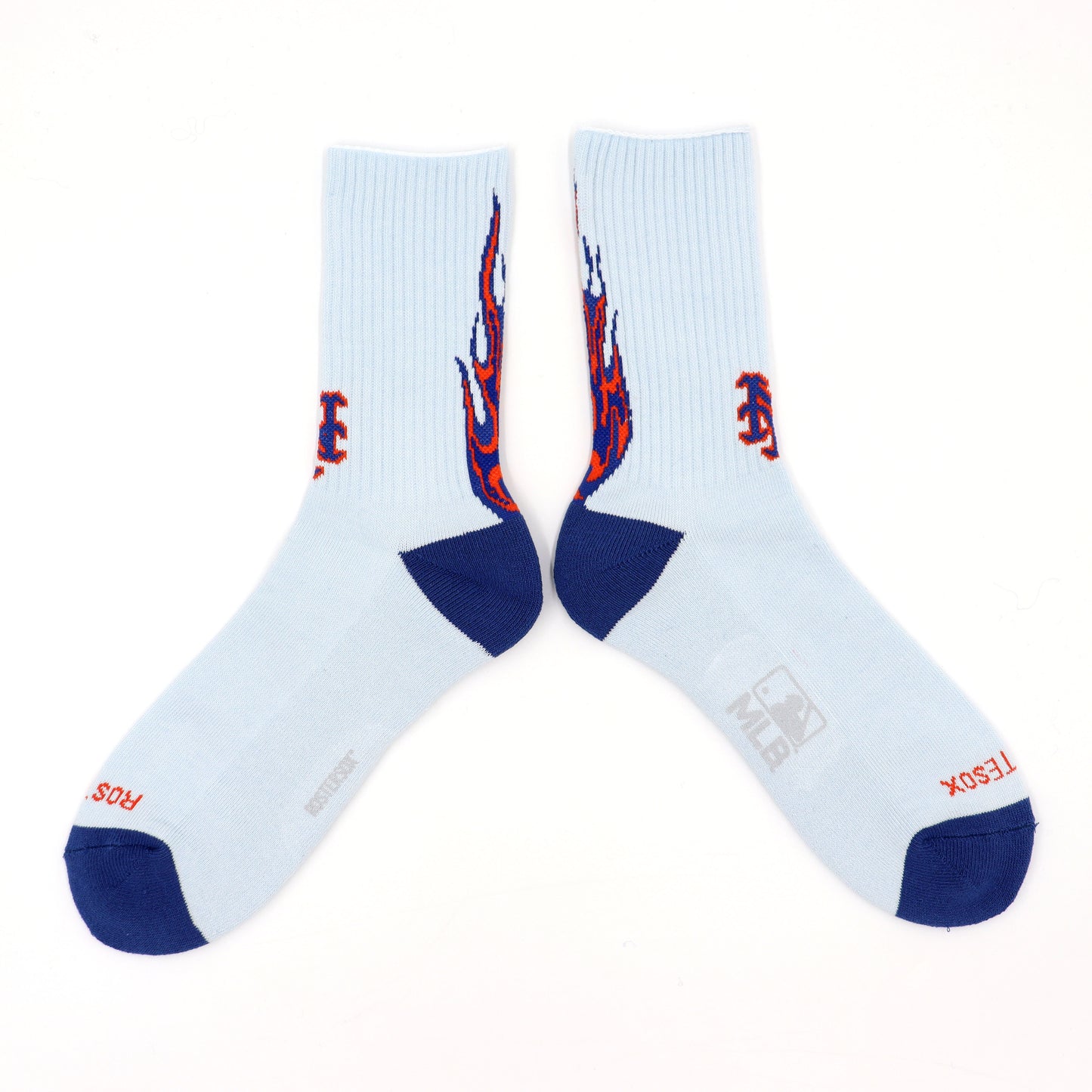 MLB×ROSTER SOX :MLB-192 MLB FIRE SOCKS