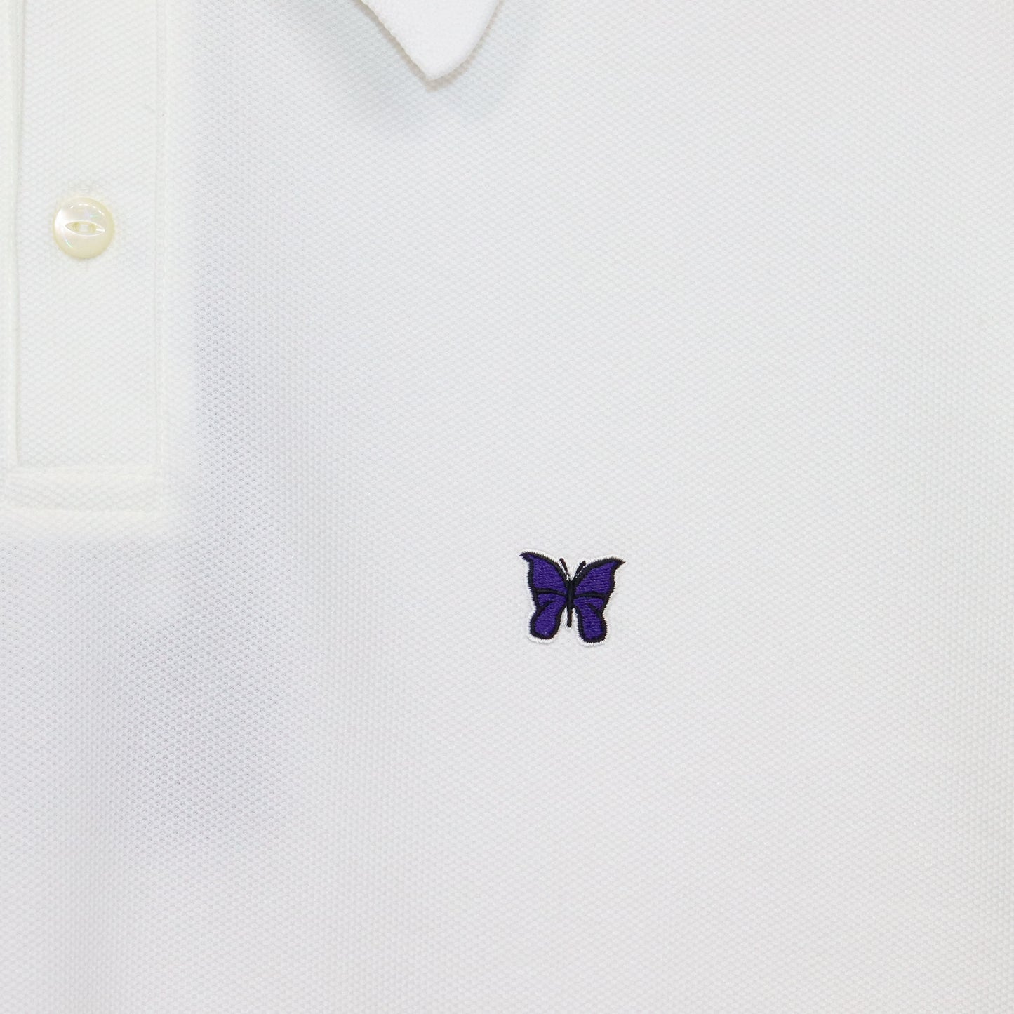 Needles : S/S Polo Shirt - Poly Pique