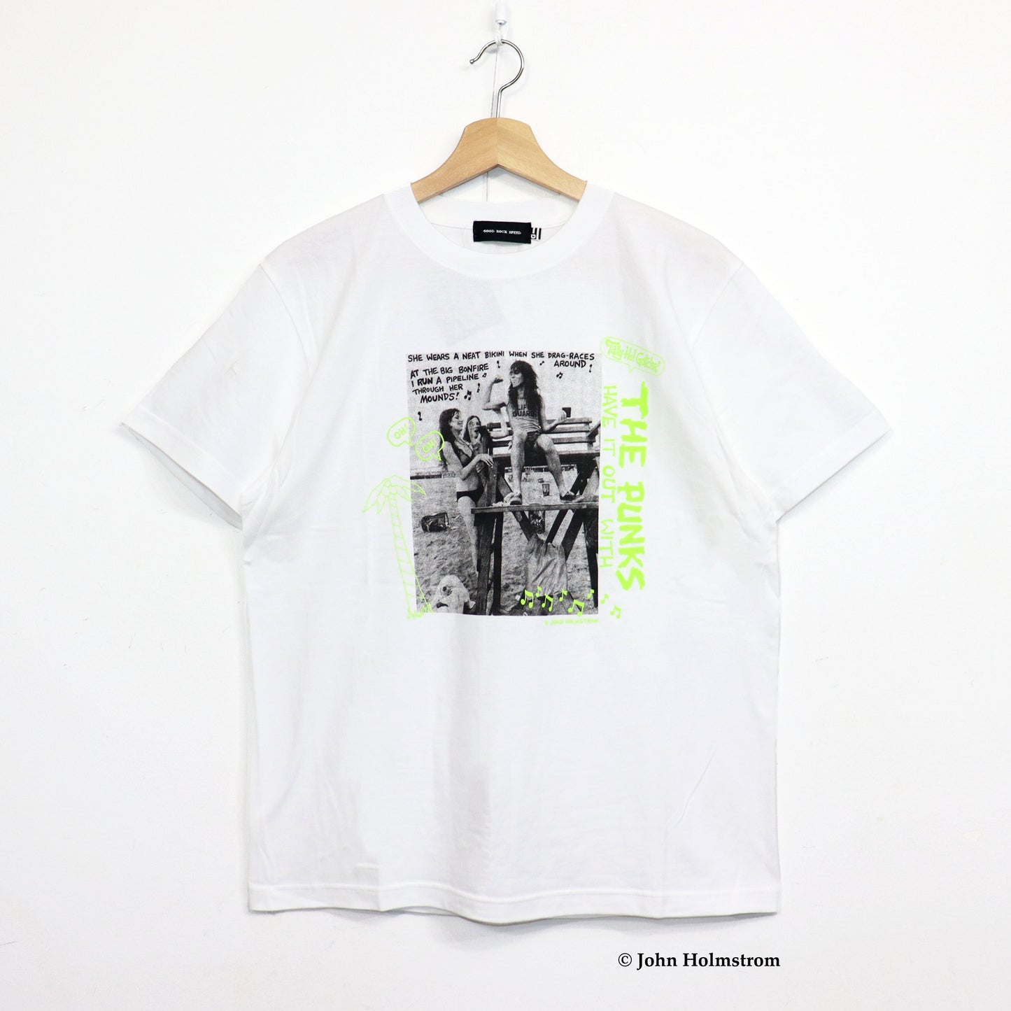 GOOD ROCK SPEED: John Holmstrom | THE PUNKS S/S TEE