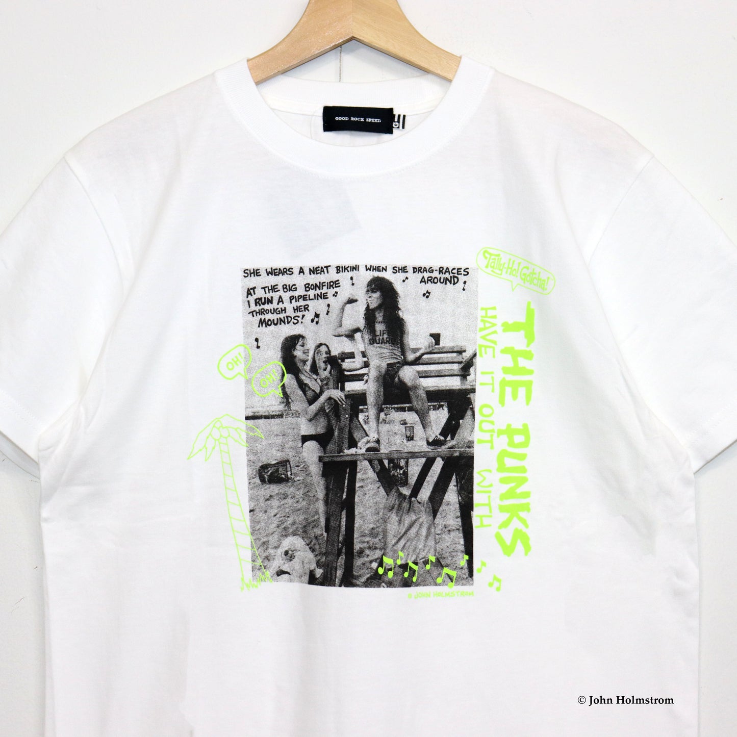 GOOD ROCK SPEED: John Holmstrom | THE PUNKS S/S TEE