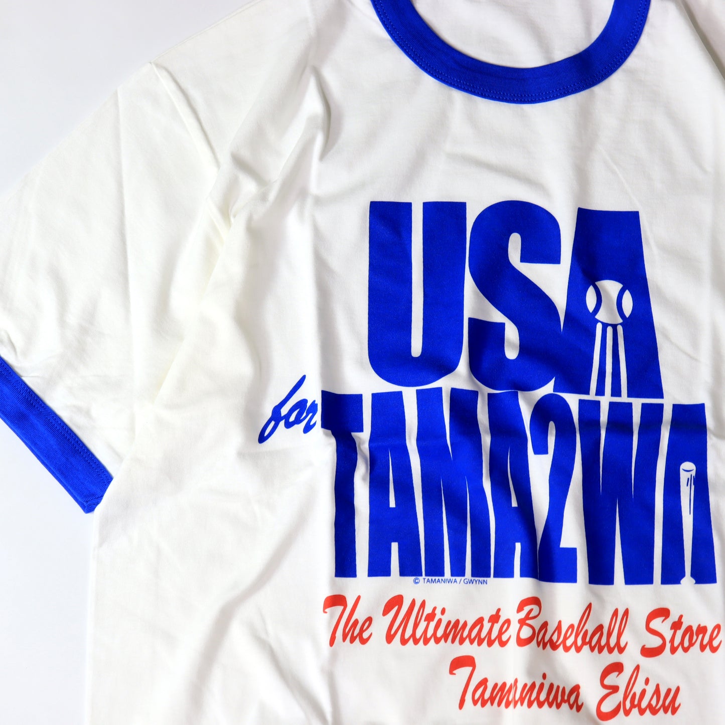 TAMANIWA:USA TAMA2WA RINGER TEE