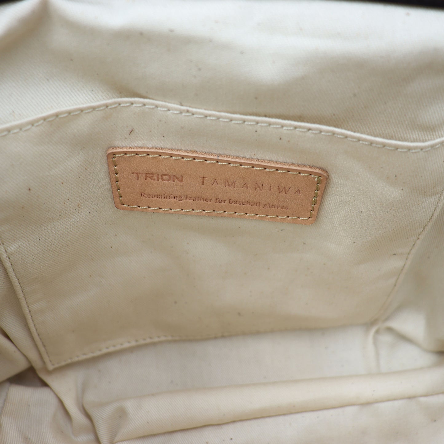 TRION×TAMANIWA:PANEL TOTE