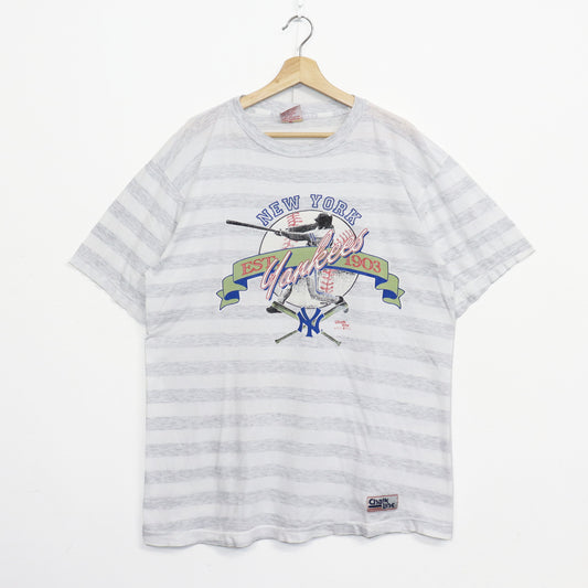 used : (chalk line) 1903 Yankees Border Tee