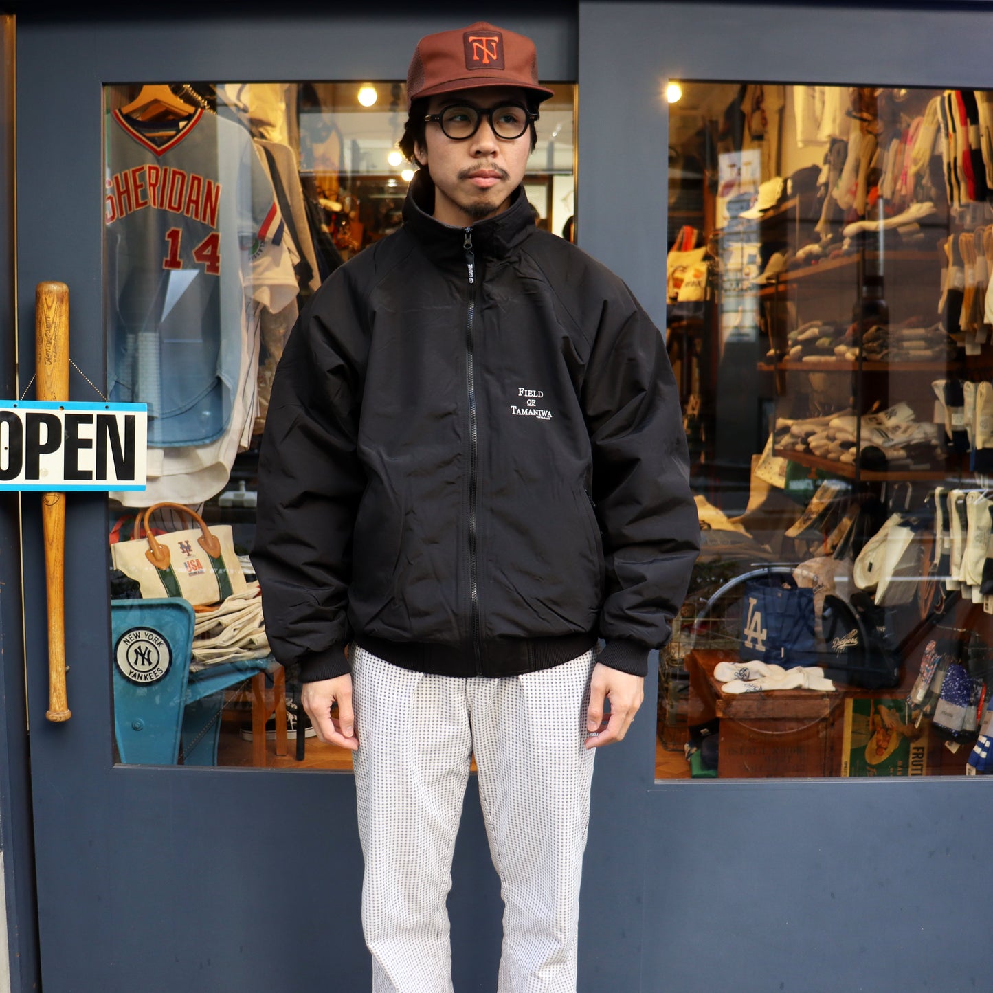 TAMANIWA:THE GAME×TAMANIWA FOT NYLON JKT