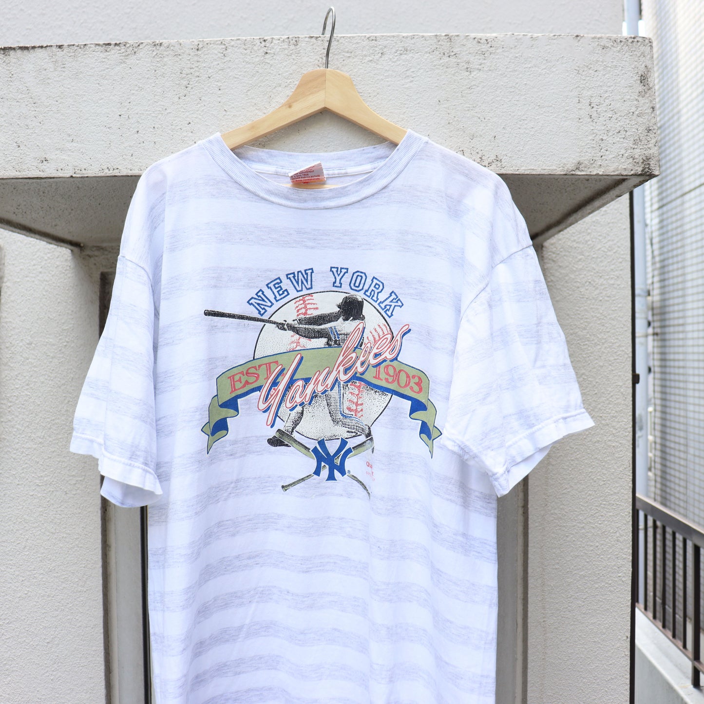 used : (chalk line) 1903 Yankees Border Tee
