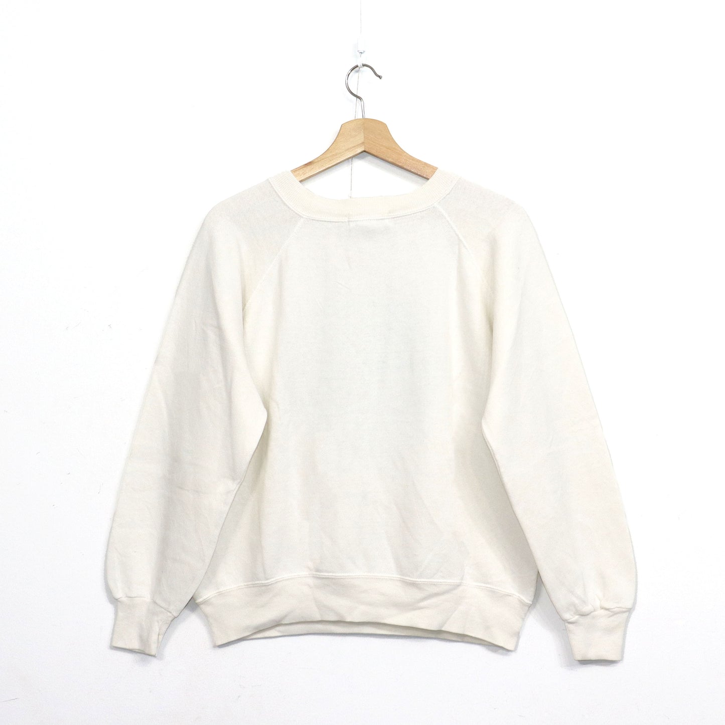 COPYCAT : "Smile" L/S Sweat - White×Blue