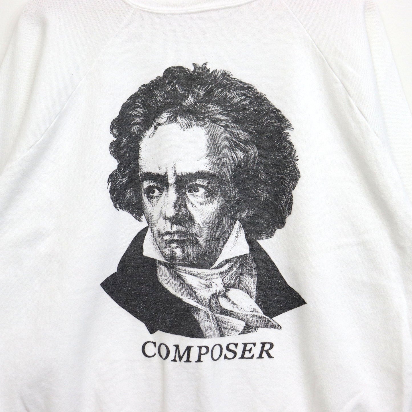 COPYCAT : "Composer" L/S Sweat - White