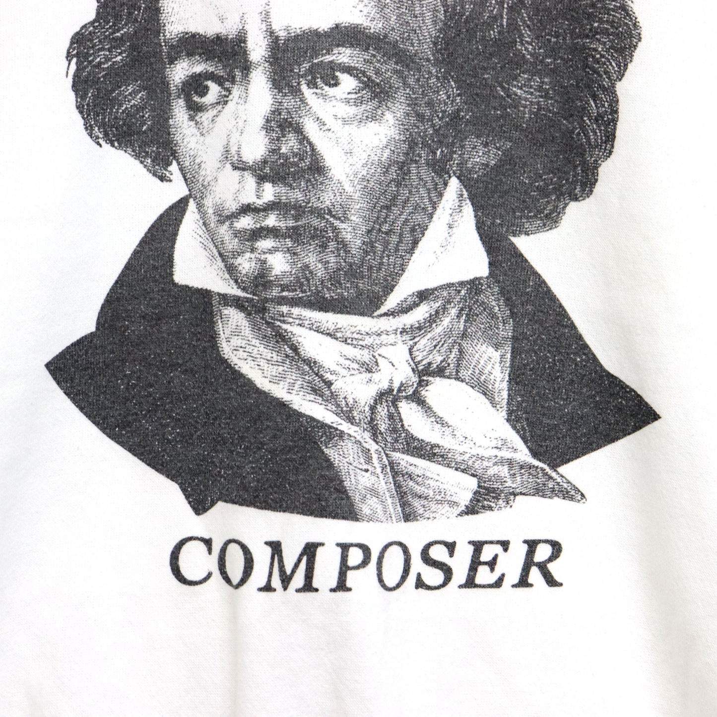 COPYCAT : "Composer" L/S Sweat - White