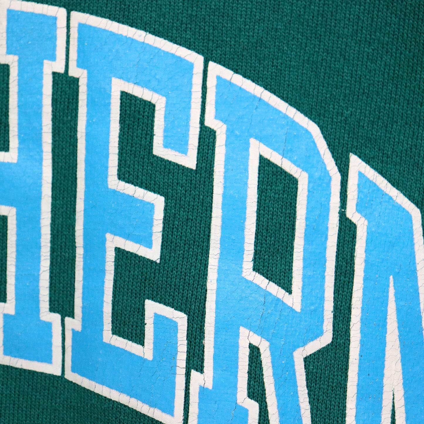 COPYCAT : (Tultex)"North Georgia" L/S Sweat - Teal×Lt.Blue