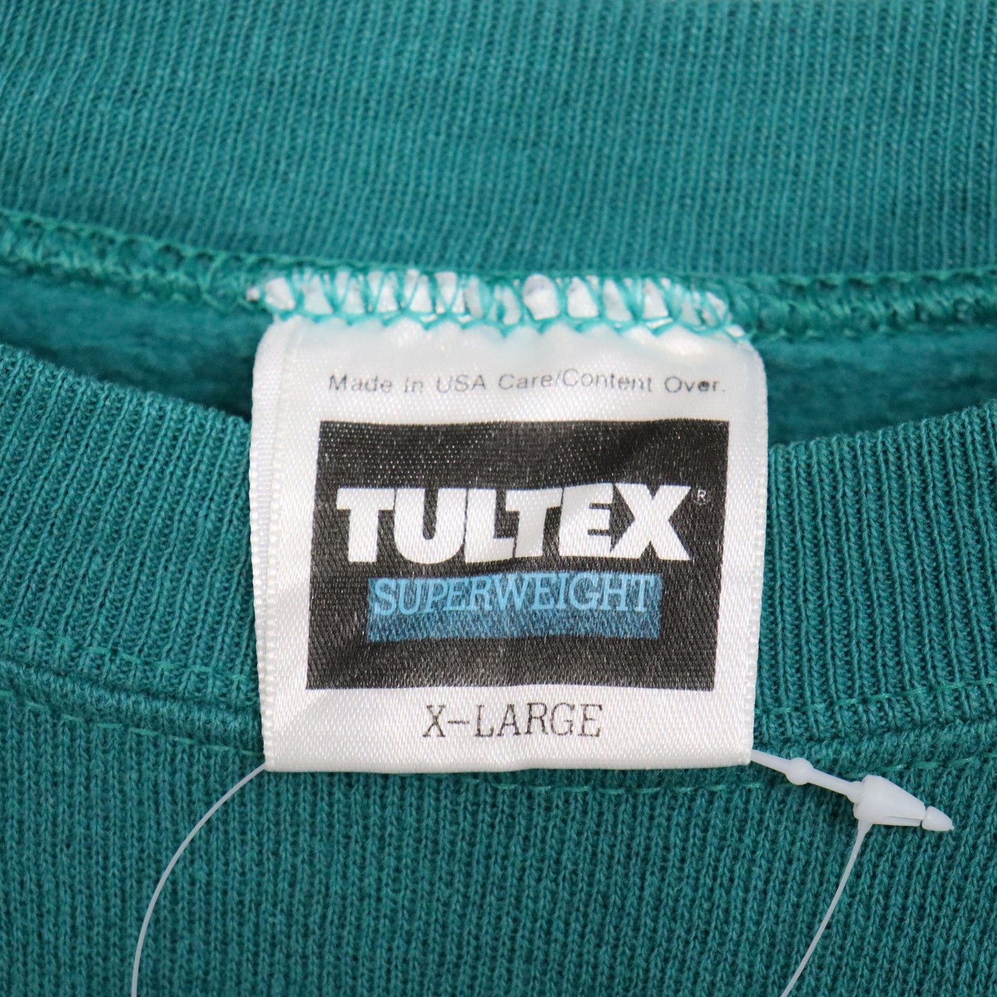 COPYCAT : (Tultex)"North Georgia" L/S Sweat - Teal×Lt.Blue