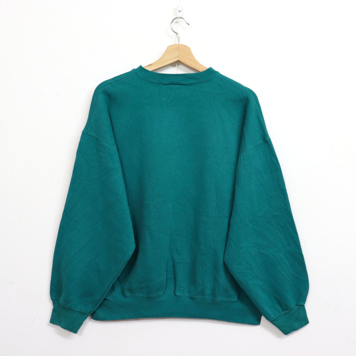 COPYCAT : (Tultex)"North Georgia" L/S Sweat - Teal×Lt.Blue