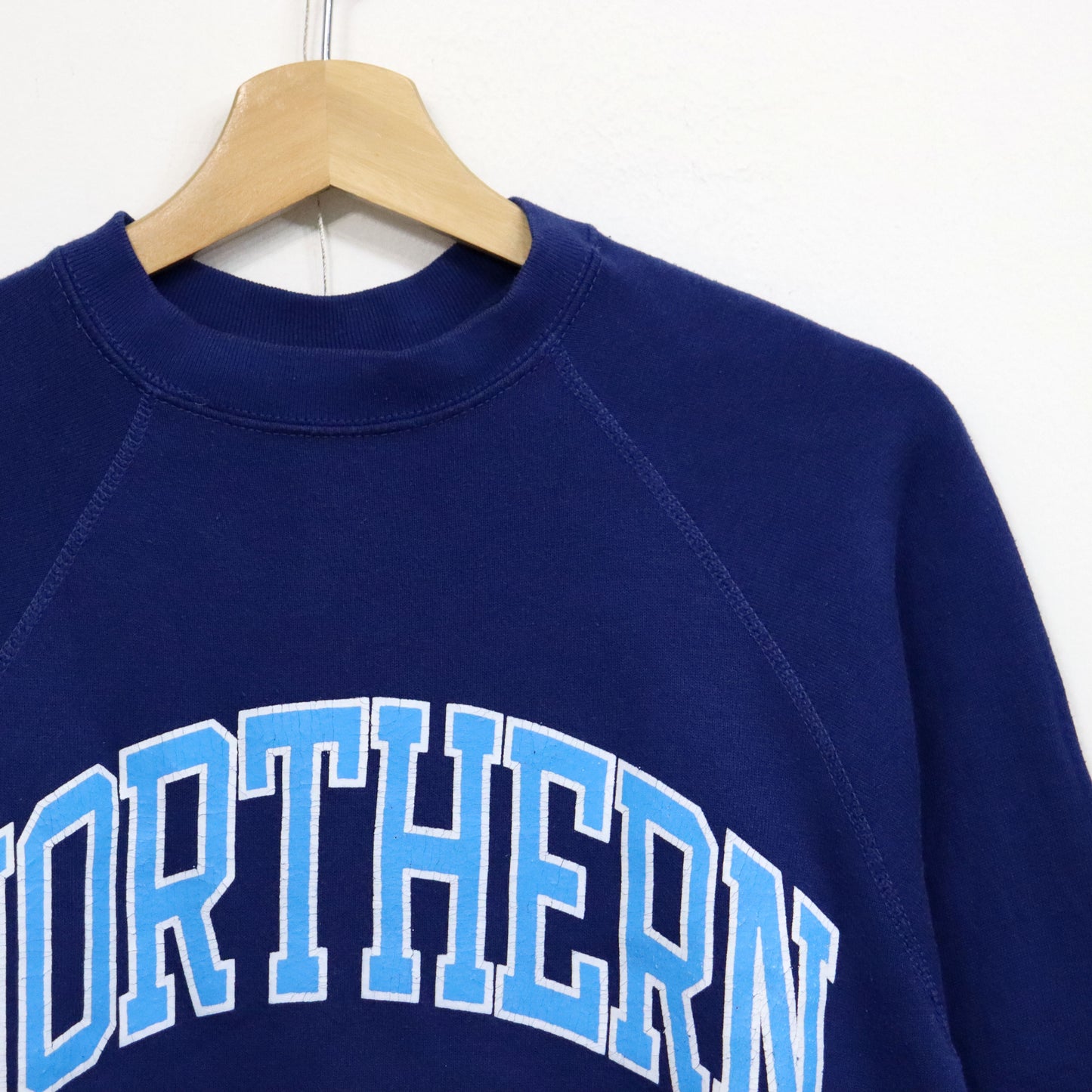 COPYCAT : (Tultex) "North Georgia" L/S Sweat - Blue×Lt.Blue #1
