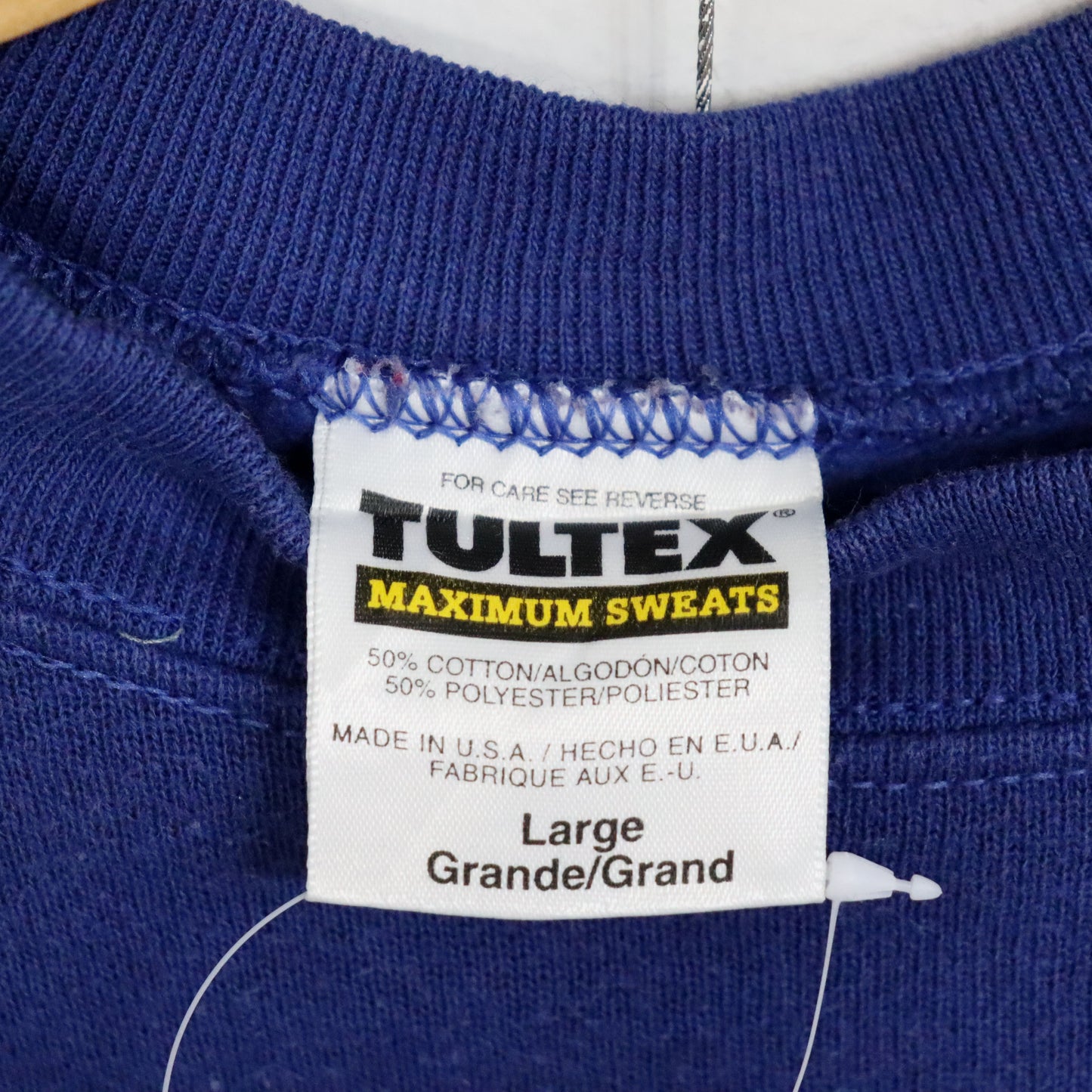COPYCAT : (Tultex) "North Georgia" L/S Sweat - Blue×Lt.Blue #1