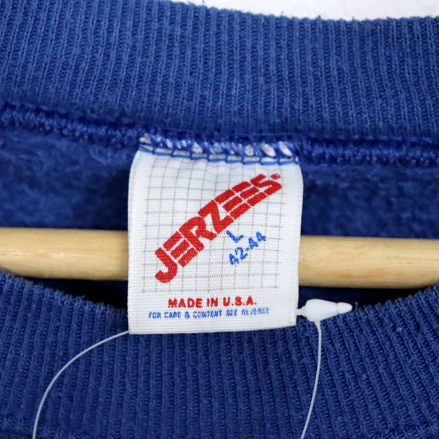 COPYCAT : (Jerzees) "North Georgia" L/S Sweat - Blue×Lt.Blue #2