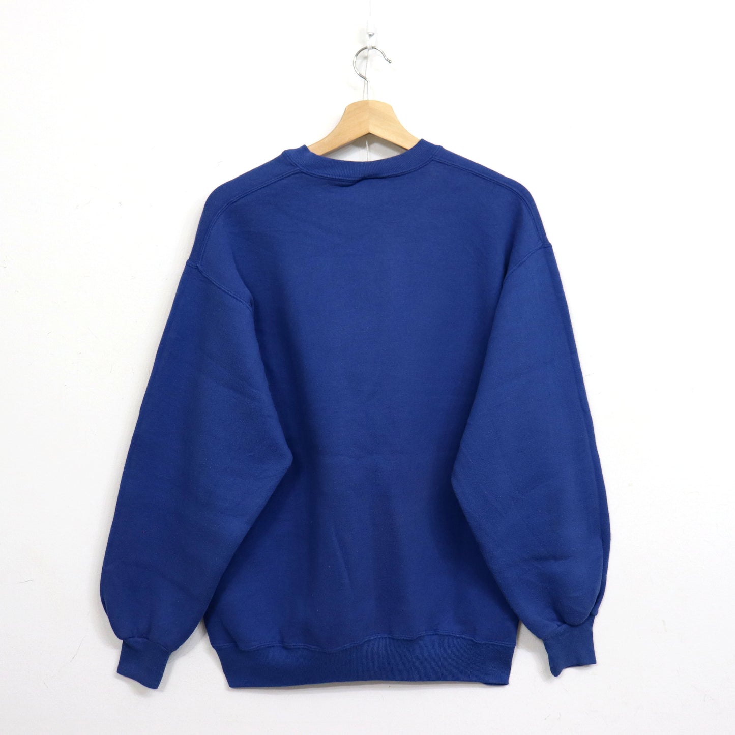 COPYCAT : (Jerzees) "North Georgia" L/S Sweat - Blue×Red