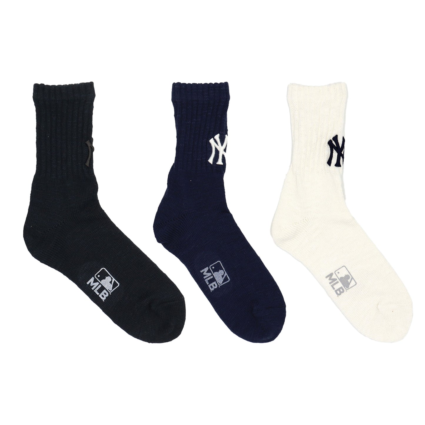 MLB×ROSTER SOX :MLB-170 B3D MLB SOCKS - NYY
