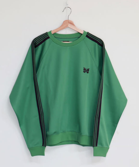 Needles:Track Crew Neck Shirt - Poly Smooth 【Green】