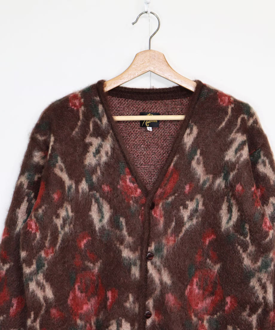Needles:MOHAIR CARDIGAN - ROSE