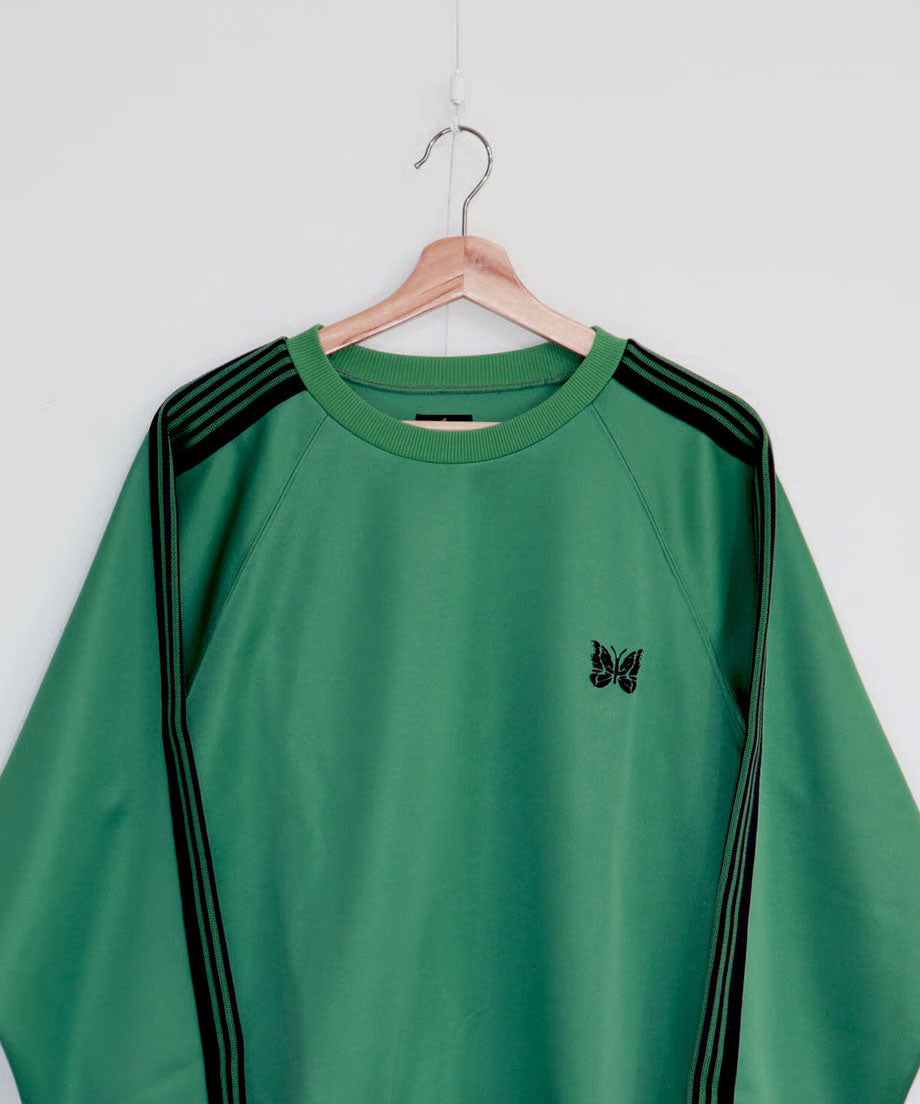 Needles:Track Crew Neck Shirt - Poly Smooth 【Green】