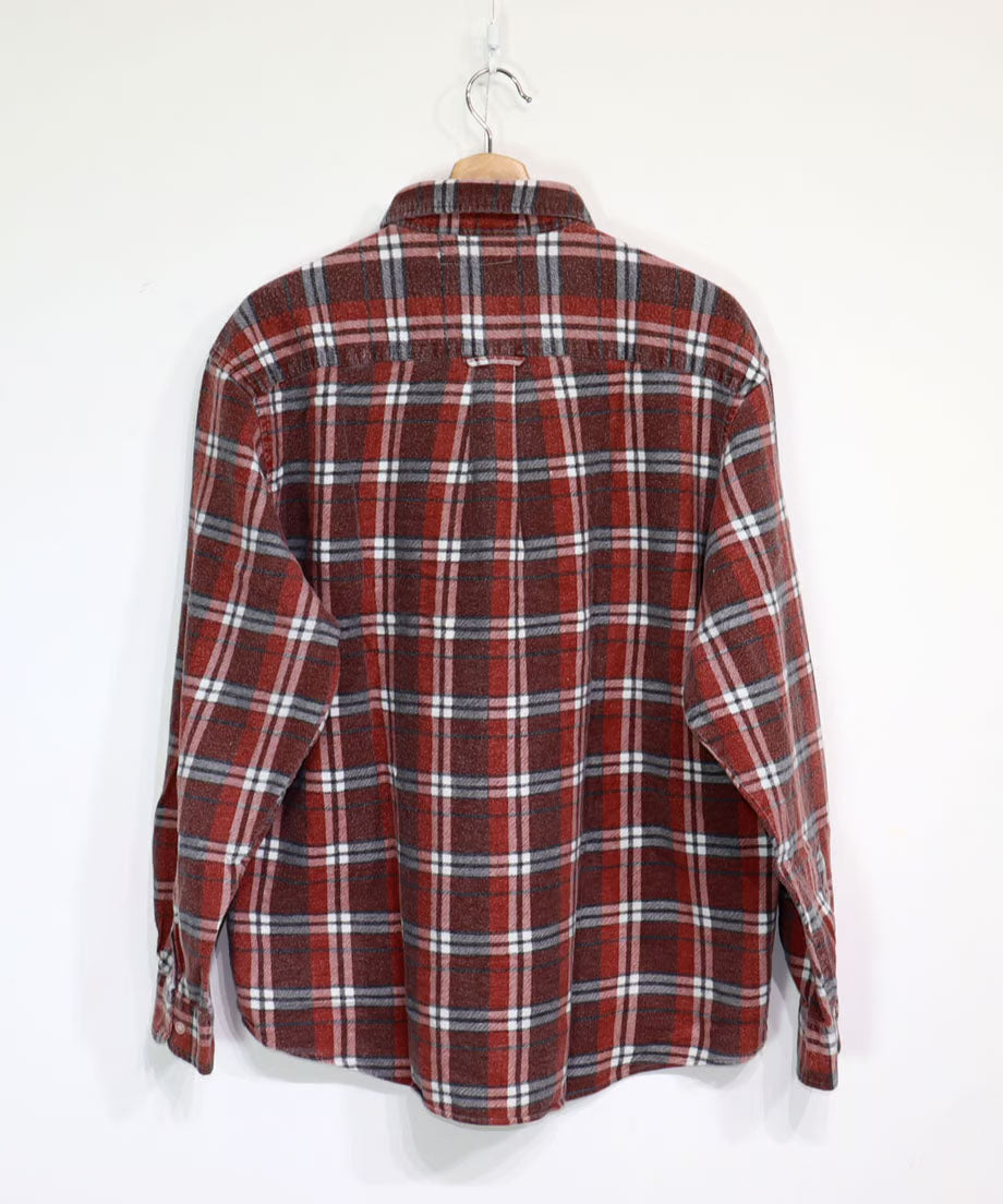 Rebuild by Needles:Ribbon Flannel Shirt - L size #63