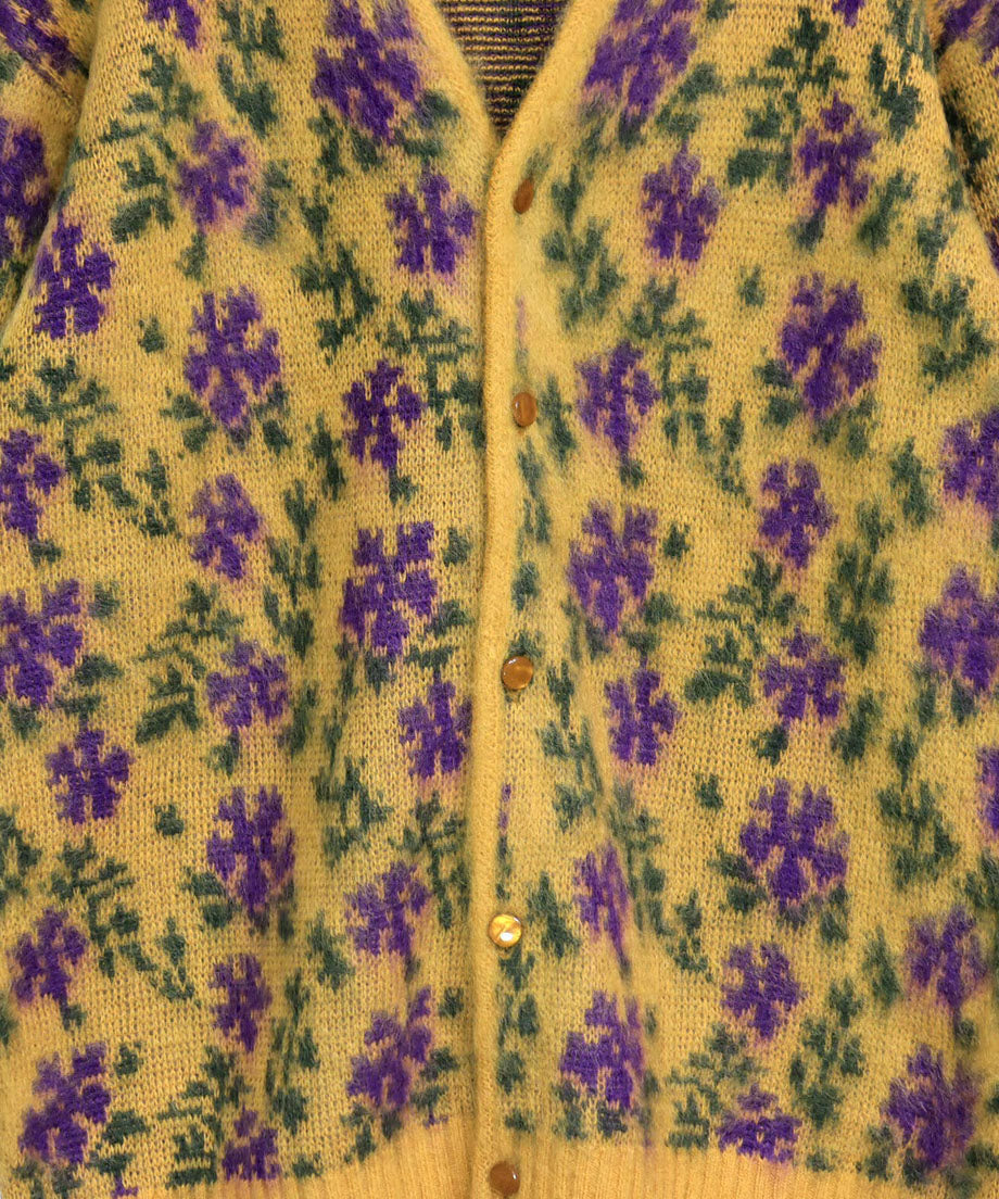 Needles:MOHAIR CARDIGAN - 【Flower】