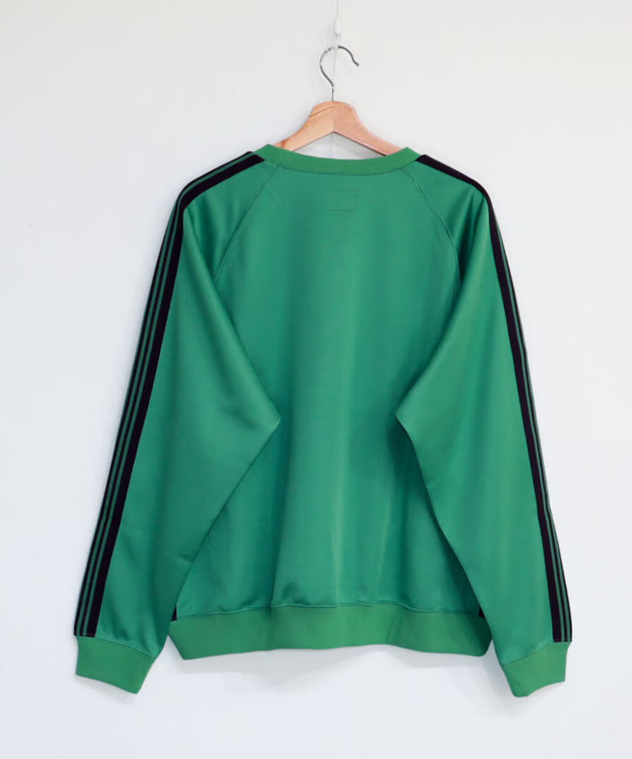 Needles:Track Crew Neck Shirt - Poly Smooth 【Green】