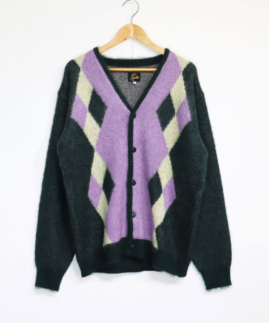 Needles:MOHAIR CARDIGAN - DIAMOND