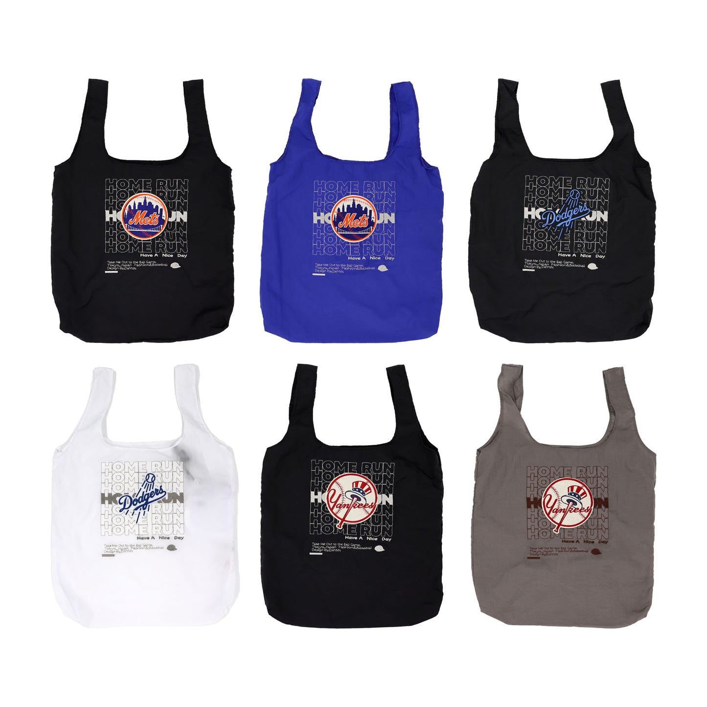 MLB×INFIELDER DESIGN : MLB-269 MLB HOME RUN ECO BAG
