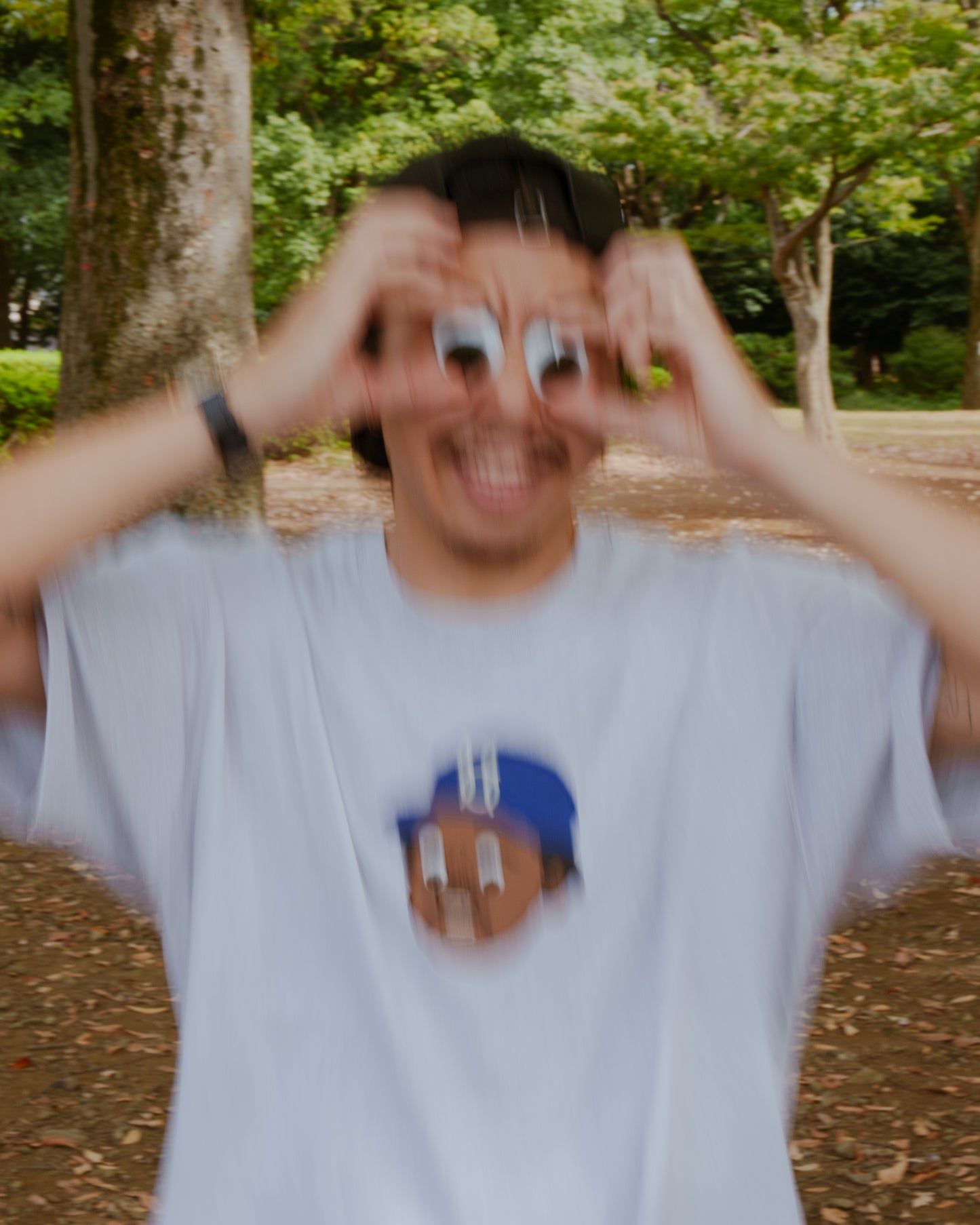 TAMANIWA×RUSSELL : TR-1 GOOGLY EYES S/S TEE